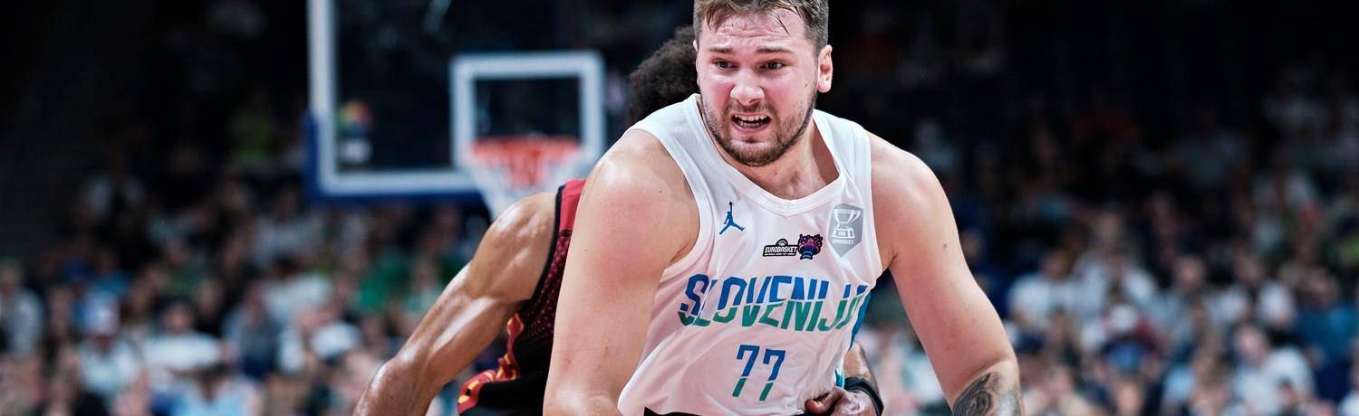 卢卡·东契奇 (Luka Doncic) 斯洛文尼亚对阵黑山的精彩比赛