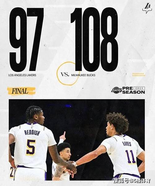 NBA浓眉:NBA季前赛：雄鹿108-97力克湖人,利拉德首秀14分,浓眉16分