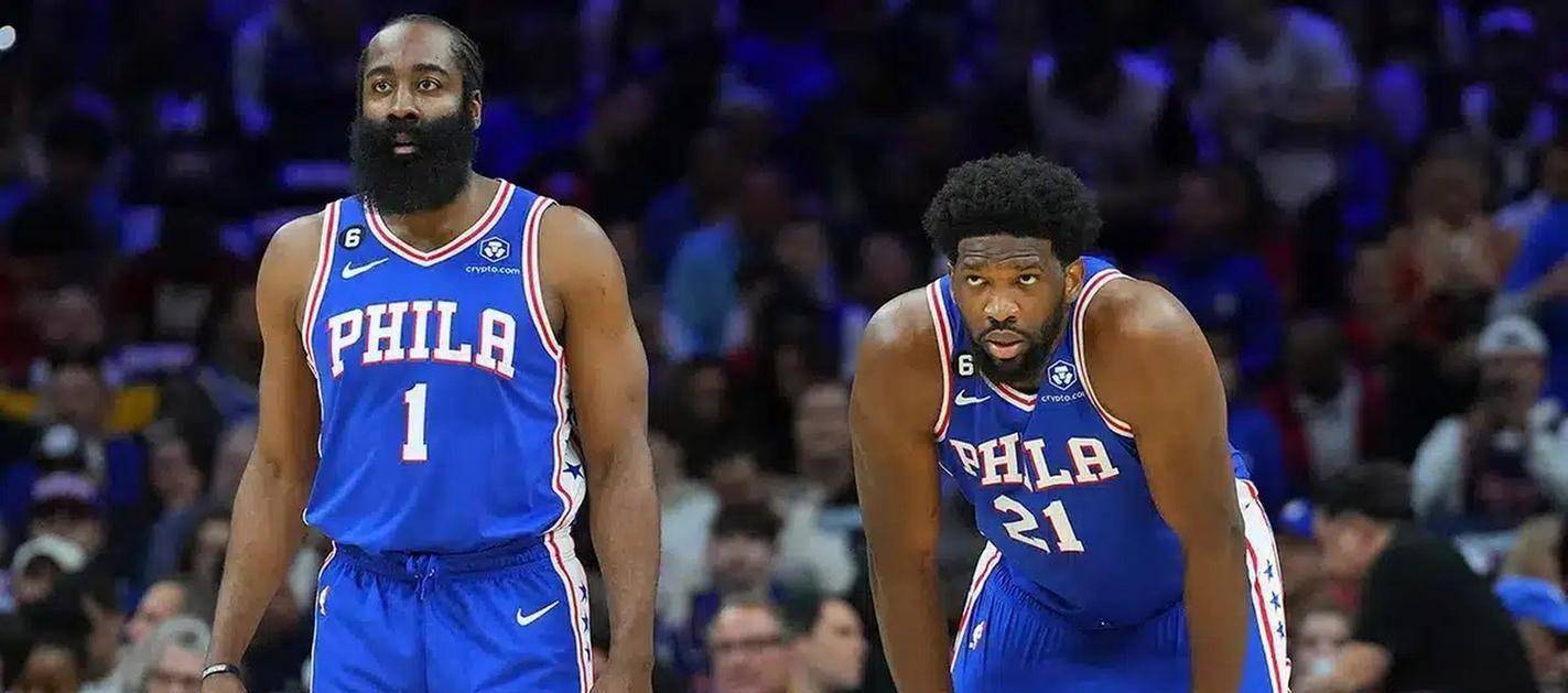 NBA震撼交易！恩比德1换7加盟尼克斯恩比德32+12+9率队大胜篮网，哈登留守76人率队冲冠