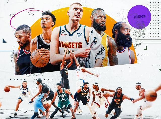 NBA::​NBA季后赛球队预测NBA，两队力压掘金，7队提前出局太阳仅36%