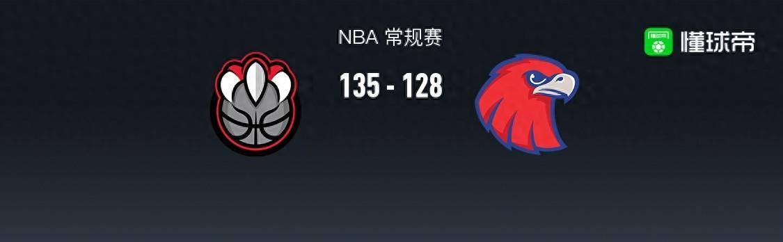 【九球体育】168NBA：猛龙135-128老鹰，特雷-杨空砍33分