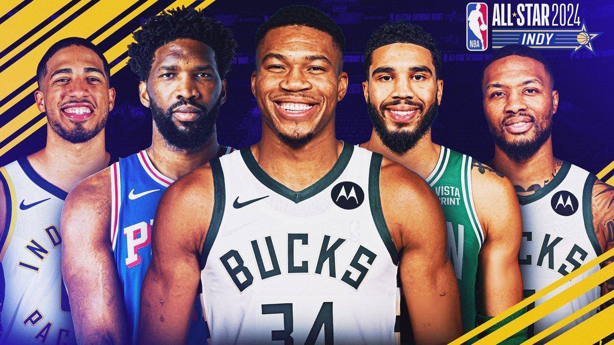 NBA全明星::NBA公布全明星首发：詹姆斯20次入选破纪录NBA全明星，库里无缘