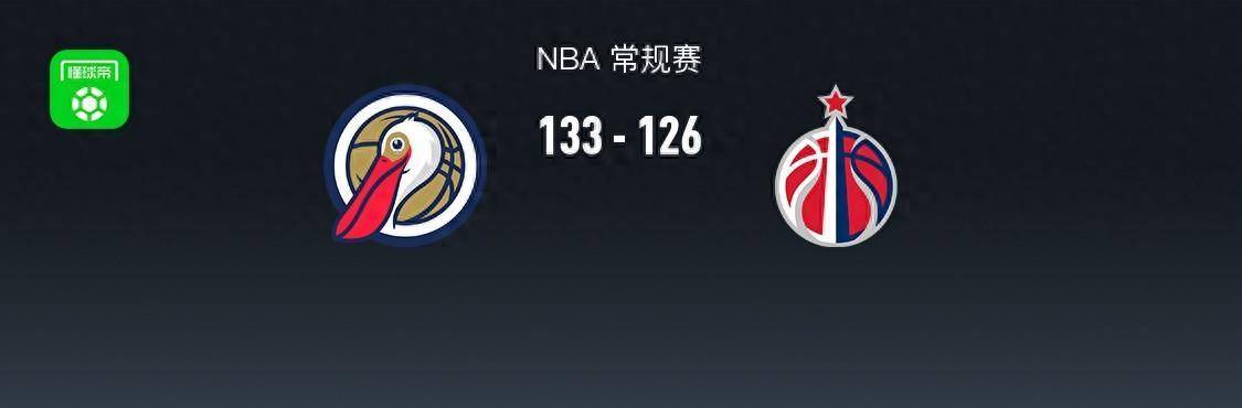 魔术,鹈鹕,奇才::NBA战报：鹈鹕133-126奇才取3连胜魔术,鹈鹕,奇才，阿弗迪亚空砍43分