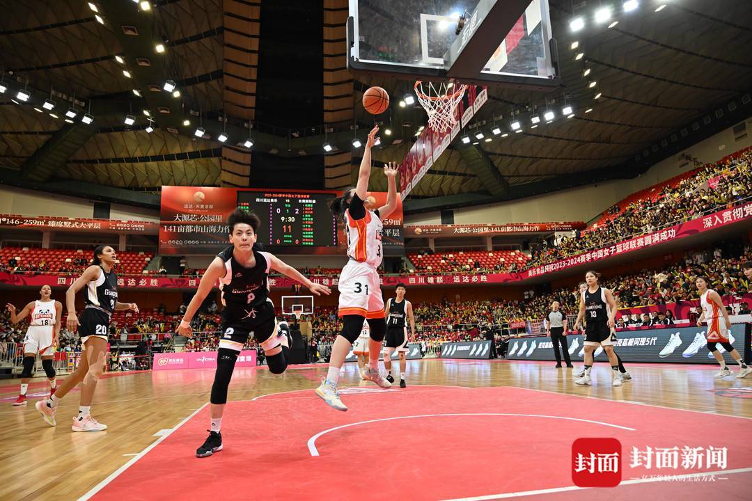 WCBA::四川女篮81:76战胜东莞 挺进WCBA总决赛