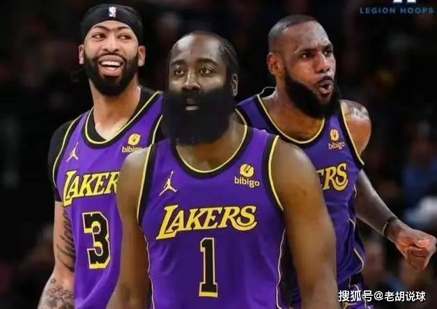 NBA::哈登1.2亿携手赵四加盟湖人NBA，詹姆斯亲自招募，NBA格局大变天