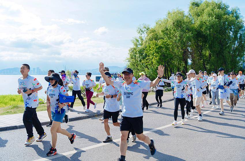 奥林匹克::奥林匹克日 在洱海之畔欢乐奔跑