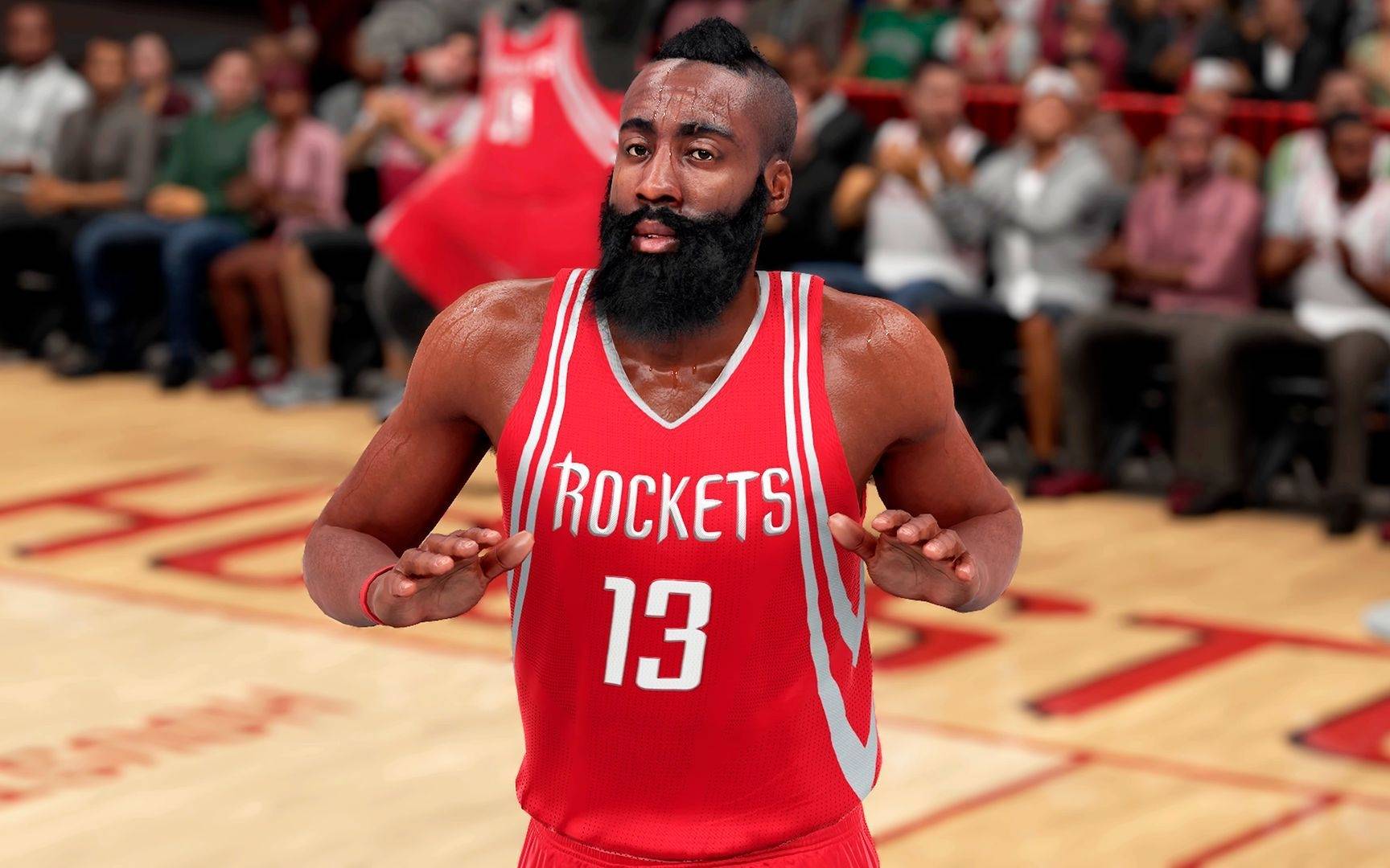 NBA::哈登2K25评分创11年新低NBA，仅84的能力值不敌比尔，NBA2K懂流量？