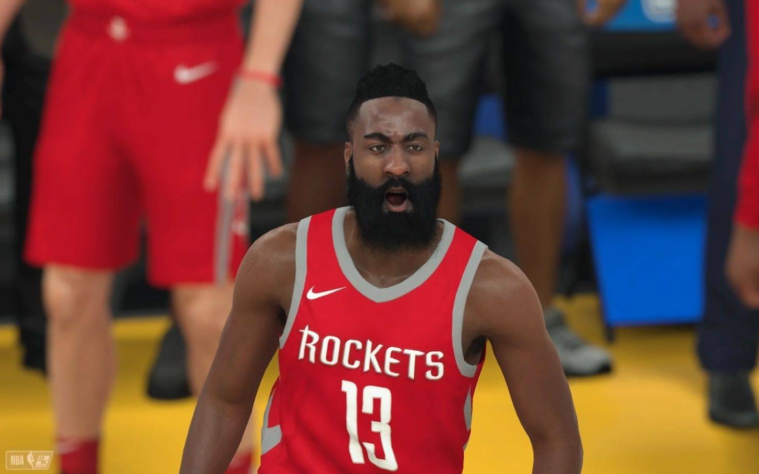 NBA::哈登2K25评分创11年新低NBA，仅84的能力值不敌比尔，NBA2K懂流量？