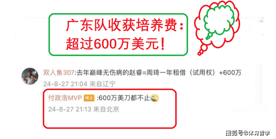 CBA::周琦加盟北京队细节曝光CBA！CBA名记：广东队获转会费超过600万美元